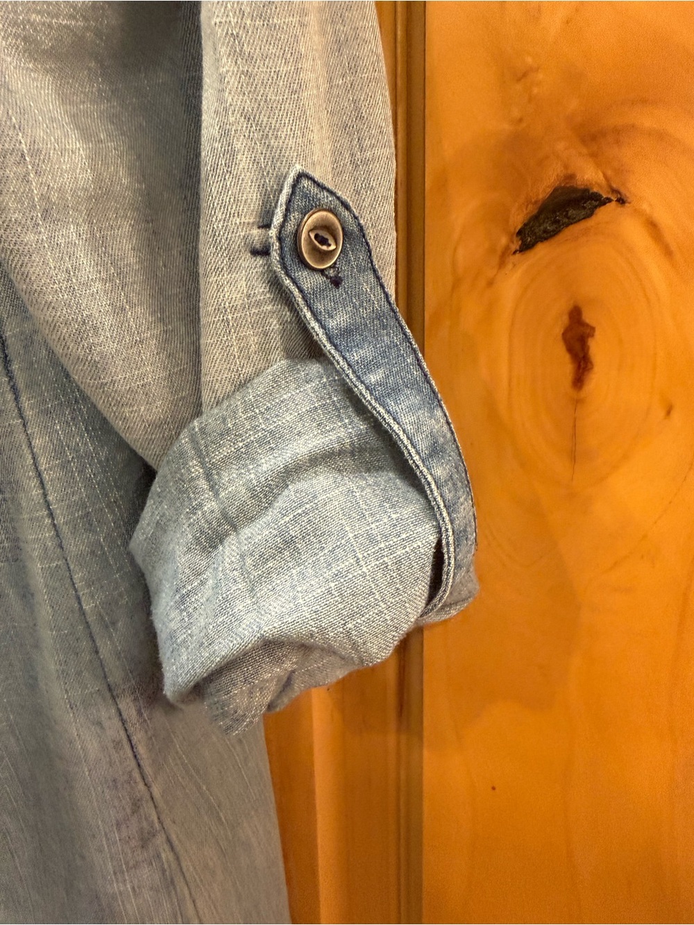 Denim Mini Dress - Picture 6 of 7